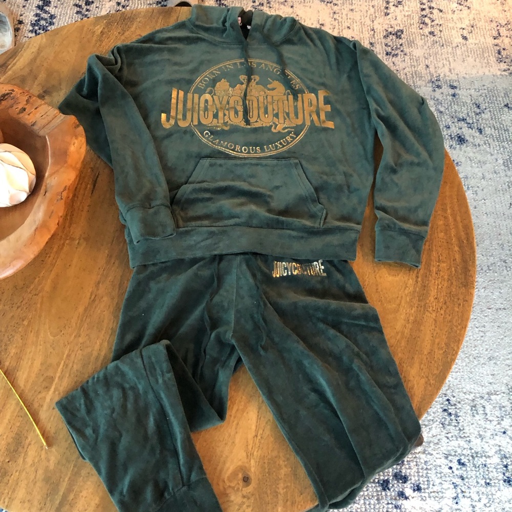 Juicy Couture velvet track suit
